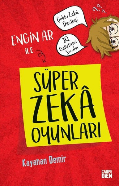 Engin Ar ile Süper Zeka Oyunları - Kayahan Demir kitap kapağı