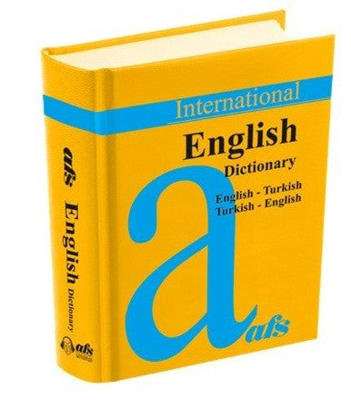 English Dictionary (İng. Cep Sözlük) kitap kapağı