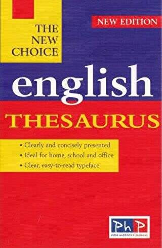 English Thesaurus - Kolektif kitap kapağı
