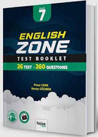 English Zone 7 - Test Booklet - Pınar Cenk kitap kapağı