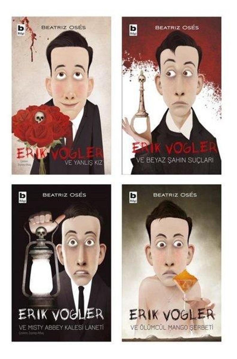 Erik Vogler Maceraları Seti - 4 Kitap Takım | Bilgi Yayınevi