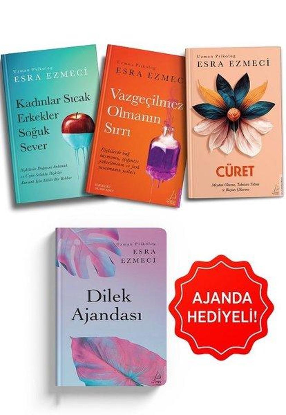 Esra Ezmeci İlişkiler Seti - 3 Kitap Takım - Dilek Ajanda Hediyeli | Destek Yayınları