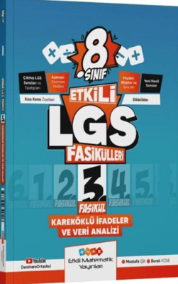 Etkili Matematik Yayınları 8. Sınıf Etkili LGS Fasikül Köklü İfadeler 3 - Kolektif kitap kapağı