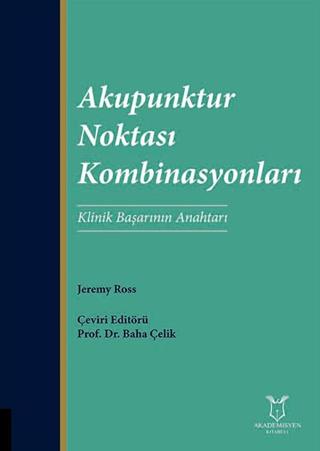 Akupunktur Noktası Kombinasyonları | Akademisyen Kitabevi (Ciltsiz)  - Resim 1