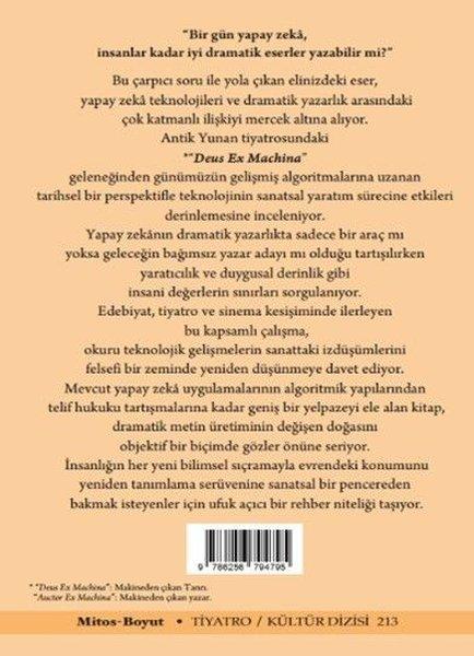 Yapay Zeka İle Dramatik Yazarlık | Mitos Boyut Yayınları (İnce Kapak)  - Resim 2