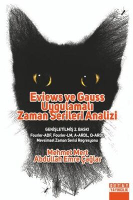 Eviews ve Gauss Uygulamalı Zaman Serileri Analizi - Mehmet Mert kitap kapağı
