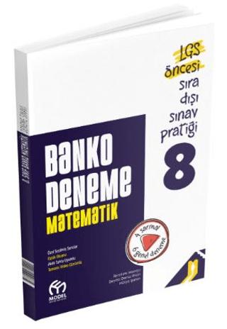 8. Sınıf Banko Deneme Matematik | Model Eğitim Yayıncılık (Ciltsiz)  - Resim 1