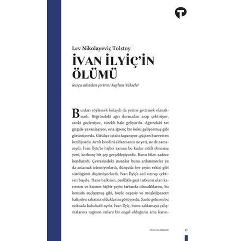 İvan İlyiçin Ölümü | Turkuvaz Kitap