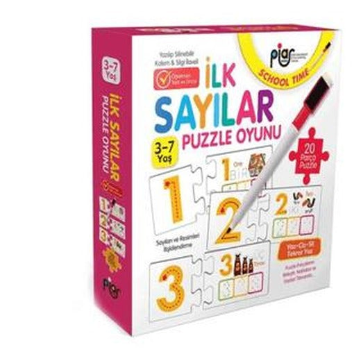 İlk Sayılar Puzzle Oyunu | Piar Kids