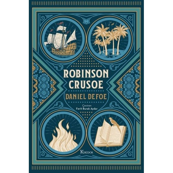 Robinson Crusoe - Bez Ciltli | Koridor Yayıncılık (Ciltli)