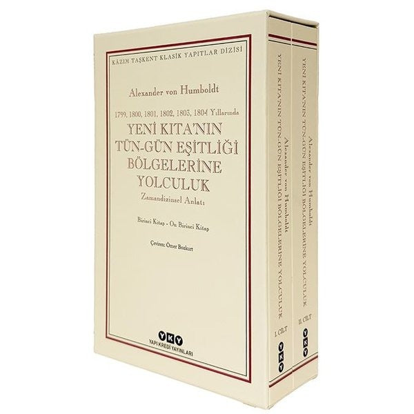 Yeni Kıta'nın Tüm - Gün Eşitliği Bölgelerine Yolculuk Seti - 2 Kitap Takım - Kutulu | Yapı Kredi Yayınları (İnce Kapak)