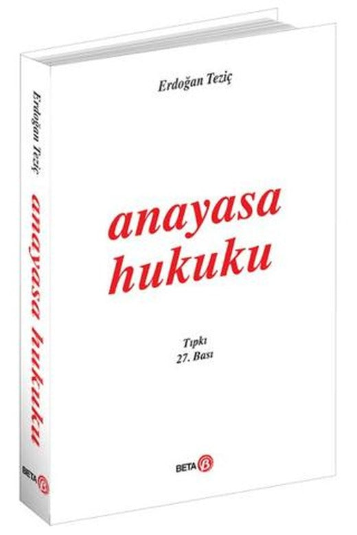 Anayasa Hukuku | Beta Yayınevi (Ciltsiz)