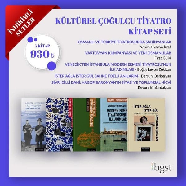 Kültürel Çoğulcu Tiyatro Seti - 5 Kitap Takım | BGST (İnce Kapak)