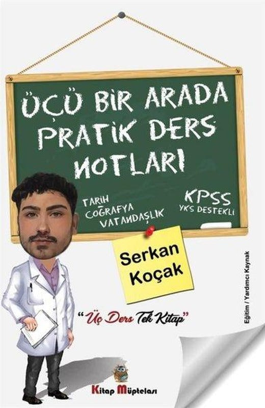 Üçü Bir Arada Pratik Ders Notları | Kitap Müptelası Yayınları (İnce Kapak)