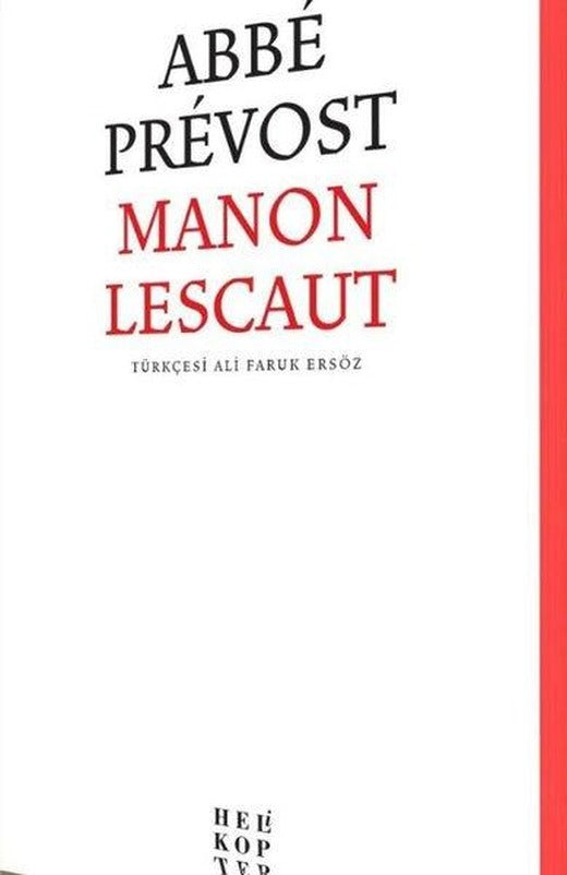 Manon Lescaut | Helikopter (İnce Kapak)