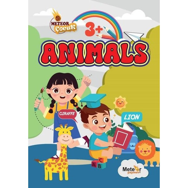 Animals Türkçe-İngilizce Boyama Kitabı