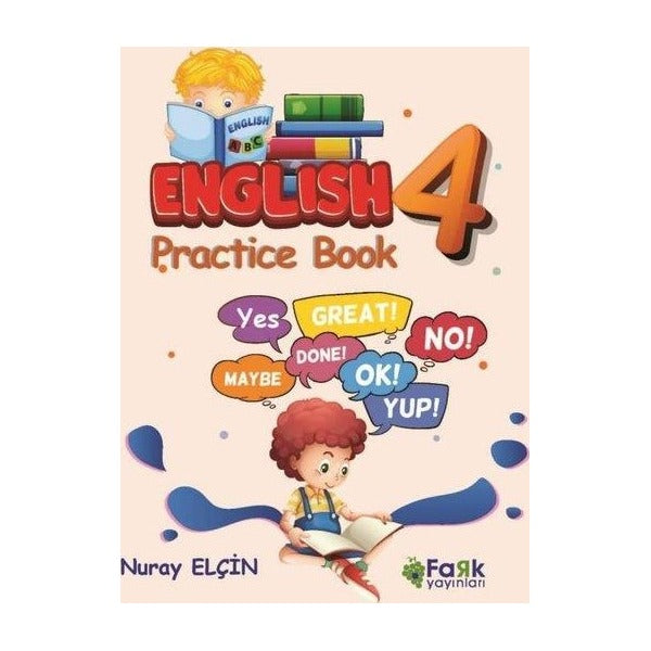 English 4 - Practike Book | Fark Yayınları (İnce Kapak)