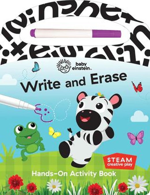Baby Einstein: Write and Erase Hands-On Activity Book | Pi Kids (Ciltli)