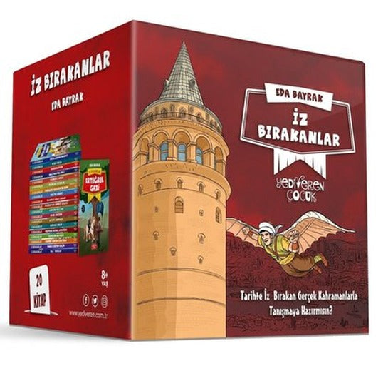 İz Bırakanlar Seti - 20 Kitap Takım | Yediveren Çocuk (İnce Kapak)