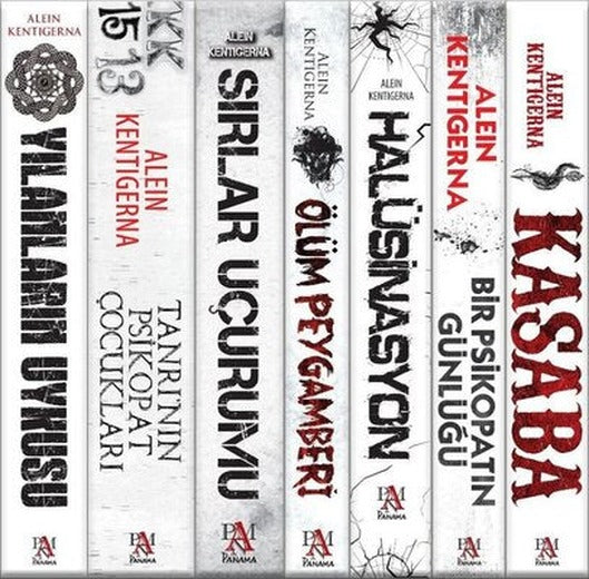 Alein Kentigerna Serisi Seti - 7 Kitap Takım | Panama Yayıncılık (İnce Kapak)
