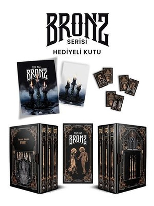 Bronz Serisi Seti - 3 Kitap Takım - Hediyeli Kutu | Guardian Yayınları (Ciltli)