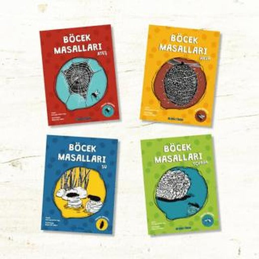Böcek Masalları Seti | Multibem Yayınları (Ciltsiz)