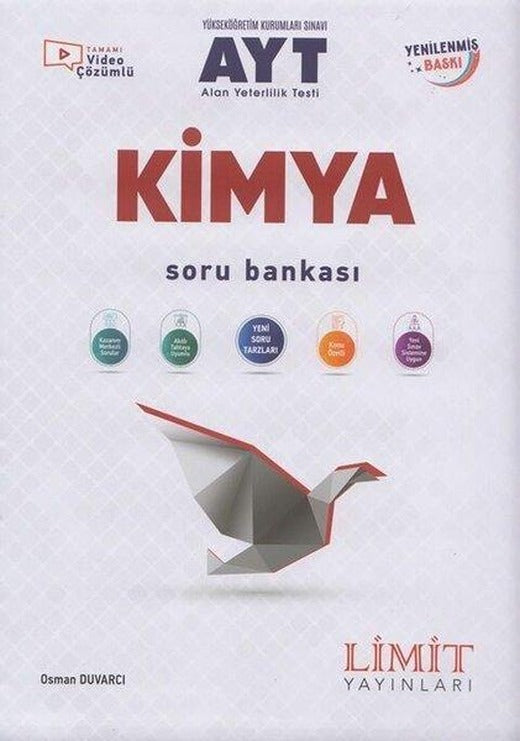 AYT Kimya Soru Bankası | Limit Yayınları (İnce Kapak)
