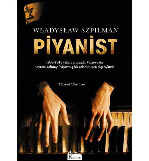 Piyanist - Wladyslaw Szpilman kitap kapağı