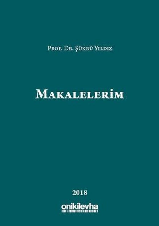 Makalelerim | On İki Levha Yayınları (Ciltli)