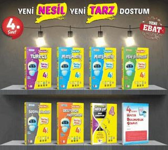4. Sınıf Yeni Nesil Yeni Tarz Eğitim Setim ( 7 Kitap + Hazır Bulunuşluk Sınavı ) | Artı Eğitim Yayınları (Ciltsiz)