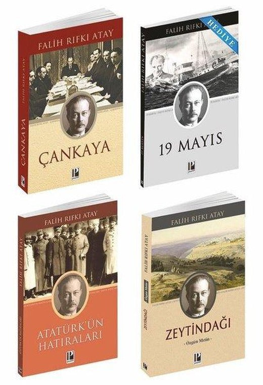 Zeytindağı - Çankaya Atatürk'ün Hatıraları Seti - 4 Kitap Takım - 19 Mayıs Kitabı Hediyeli | Pozitif Yayıncılık (İnce Kapak)