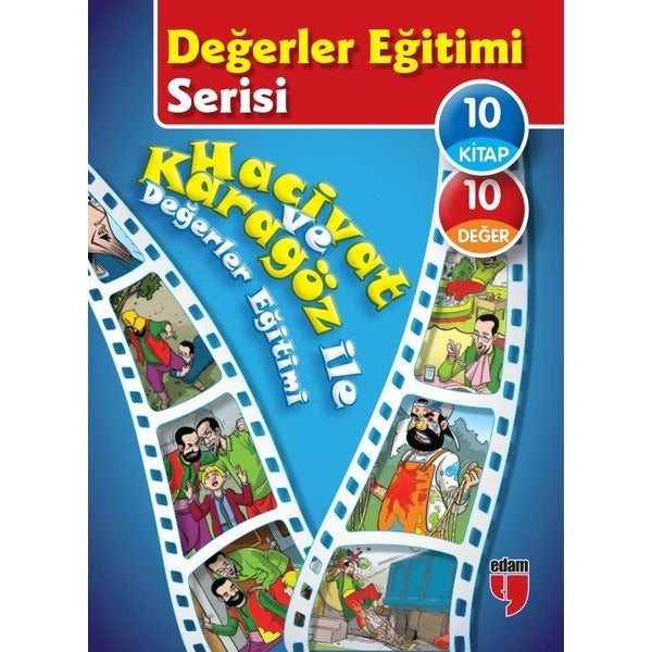 Hacivat ve Karagözle ile Değerler Eğitimi (10 Kitap Takım)