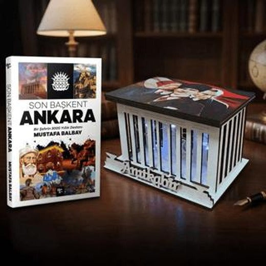 Son Başkent Ankara ve Kocatepe Ahşap Anıtkabir Işıklı Maket | Halk Kitabevi (Ciltsiz)