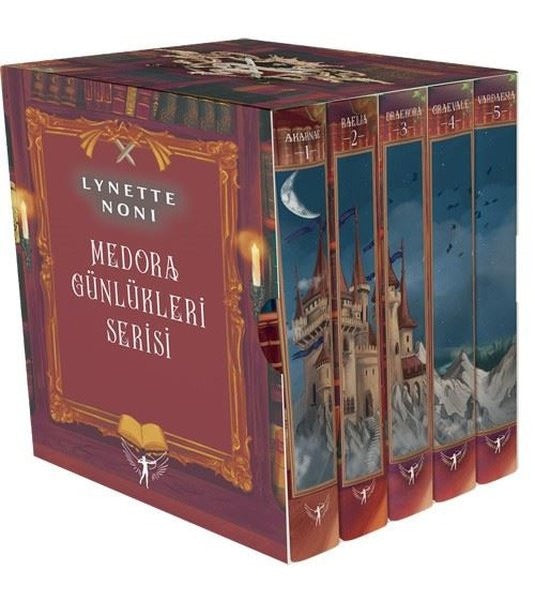 Medora Günlükleri Seti - 5 Kitap Takım - Kutulu | Artemis Yayınları (İnce Kapak)