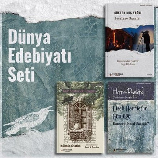 Dünya Edebiyatı Seti-3 Kitap Takım | Yeni İnsan Yayınevi (İnce Kapak)