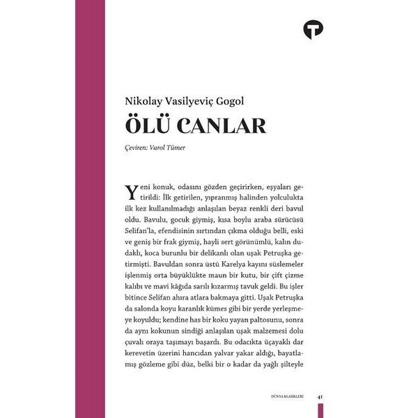Ölü Canlar | Turkuvaz Kitap