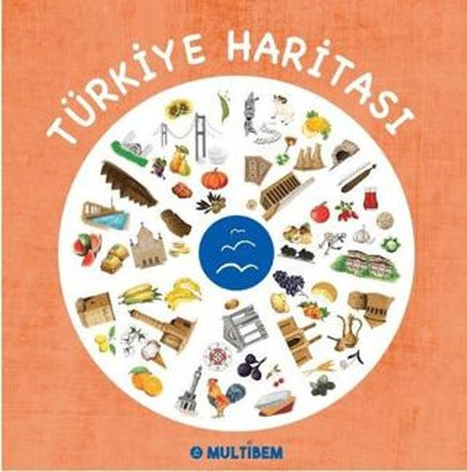 Türkiye Haritası | Multibem Yayınları (Ciltsiz)