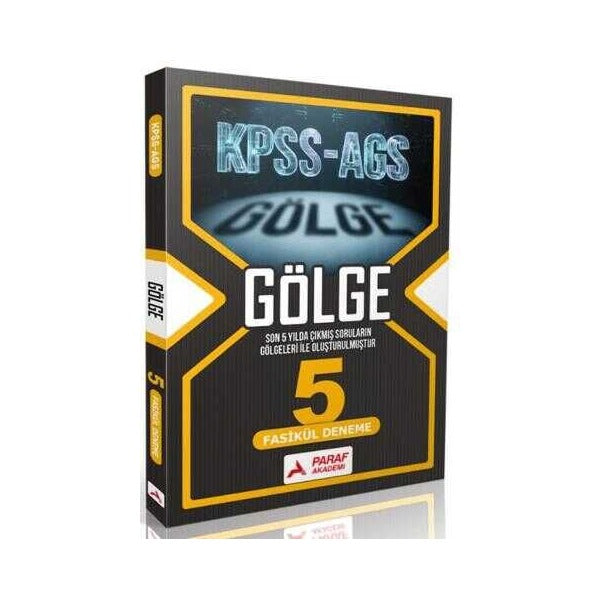 KPSS-AGS Gölge 5 Fasikül Deneme