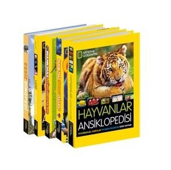 National Geographic Kids Dev Ansiklopedi Seti 5 Kitap | Beta Kids (Ciltli)