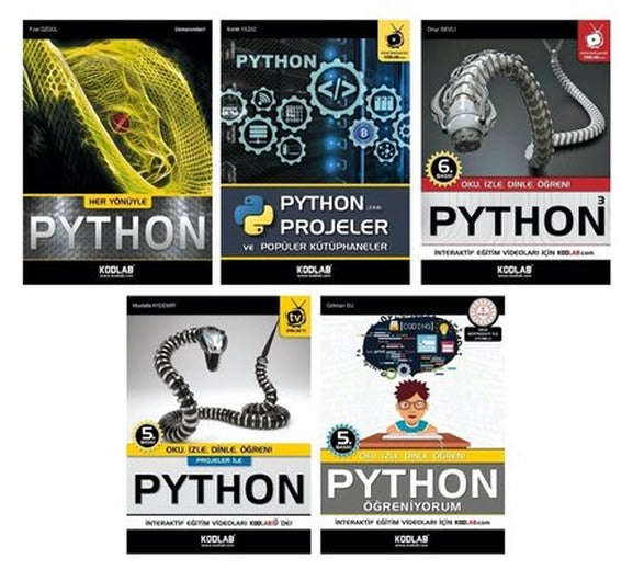 Süper Python Seti - 2 | Kodlab (İnce Kapak)
