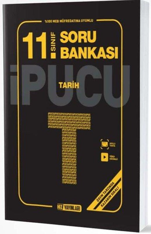 11.Sınıf Tarih İpucu Soru Bankası | Hız Yayınları (İnce Kapak)