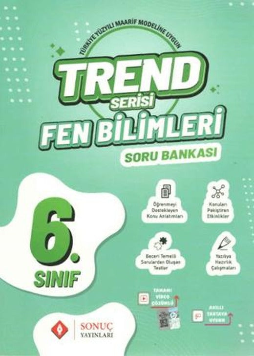 6. Sınıf Fen Bilimleri Trend Serisi Soru Bankası