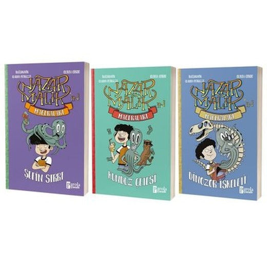 Nazar Malik Serisi Seti - 3 Kitap Takım | Parola Çocuk (İnce Kapak)
