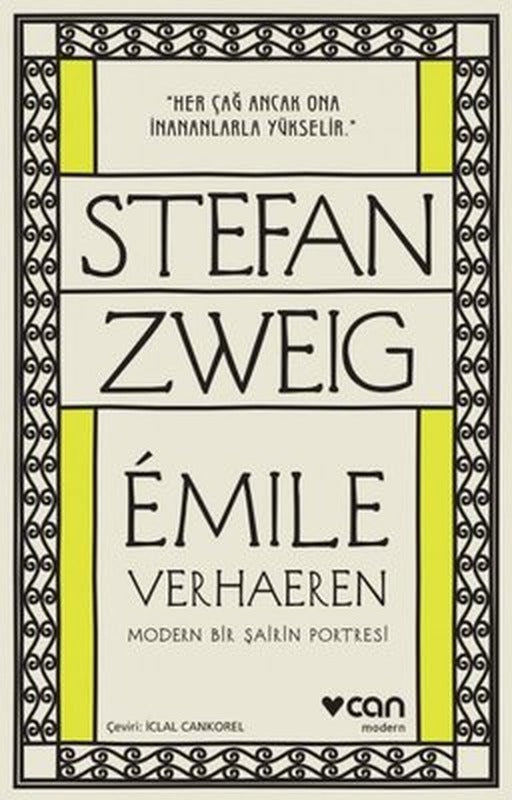 Emile Verhaeren-Modern Bir Şairin Portresi | Can Yayınları