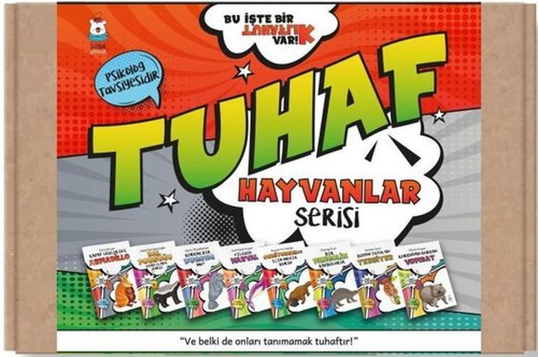 Tuhaf Hayvanlar Serisi Seti - 8 Kitap Takım | Luna Yayınları