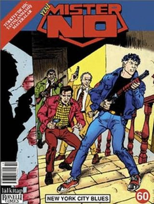 Yeni Mister No Sayı: 60 New York City Blues | Lal Kitap (Ciltsiz)