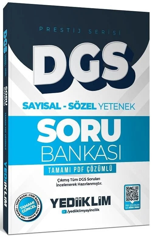 2026 DGS Prestij Serisi Sayısal Sözel Yetenek Tamamı PDF Çözümlü Soru Bankası