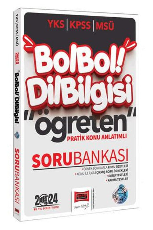 2024 KPSS MSÜ YKS Bol Bol Öğreten Dil Bilgisi Pratik Konu Anlatımlı Soru Bankası | Yargı Yayınevi (Ciltsiz)