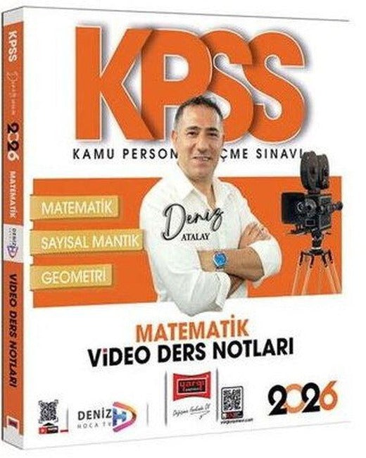 2026 KPSS Genel Yetenek Matematik Video Ders Notları | Yargı Yayınları (İnce Kapak)