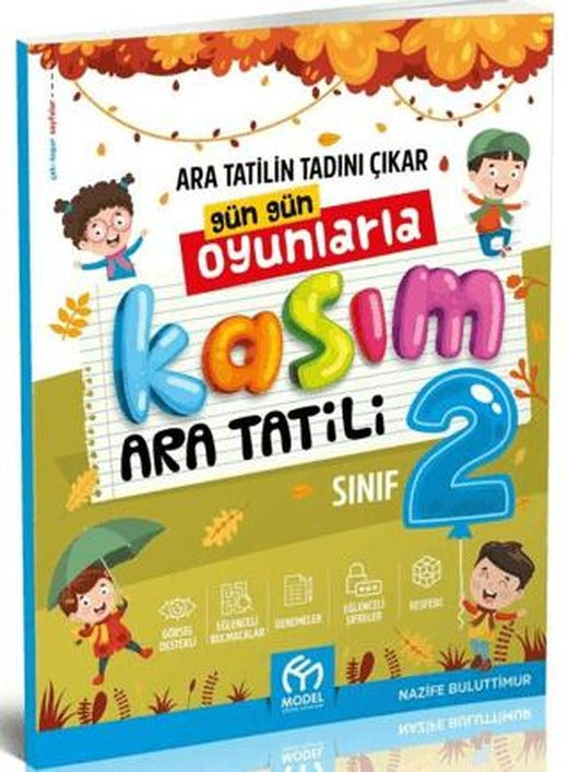 2.Sınıf Kasım Tatil Kitabı | Model Eğitim Yayıncılık (Ciltsiz)